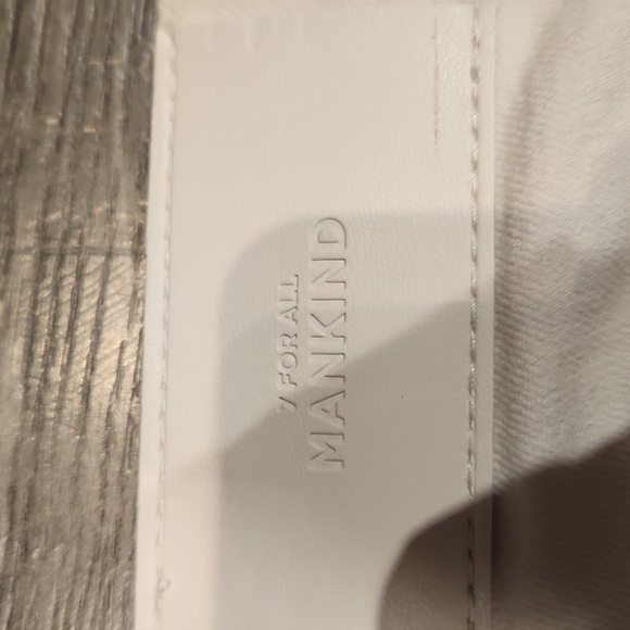 NWT For All 7 Mankind Women's sz 25 Easy Boot Pants w/bottom back split on leg - Picture 10 of 12